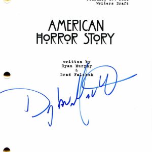 DYLAN MCDERMOTT SIGNED AUTOGRAPH AMERICAN HORROR STORY FULL PILOT SCRIPT - RARE!
