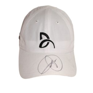 NOVAK DJOKOVIC SIGNED AUTOGRAPH LACOSTE TENNIS HAT CAP AUSTRALIAN OPEN KIND PSA