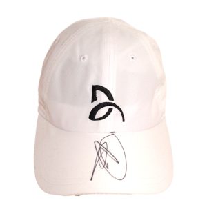 NOVAK DJOKOVIC SIGNED AUTOGRAPH LACOSTE SIGNATURE TENNIS HAT CAP - LEGEND W/ JSA