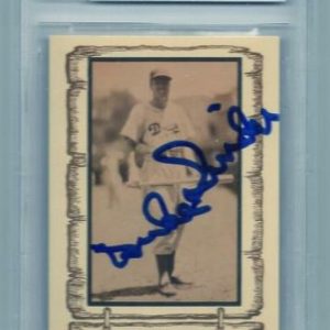 1980-83 PACIFIC LEGENDS DUKE SNIDER DODGERS SIGNED CARD BECKETT AUTHENTIC AUTO