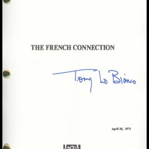 Tony Lo Bianco "The French Connection" AUTOGRAPH Signed Script Screenplay ACOA