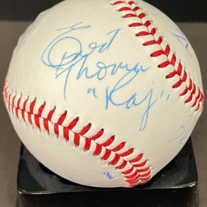 WHAT'S HAPPENING Signed Autograph Baseball Fred Berry Spencer Nelson +1 JSA