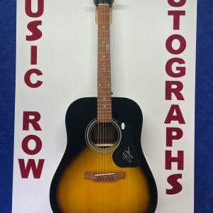 ZAC BROWN Signed Autograph Epiphone Acoustic Guitar JSA COA