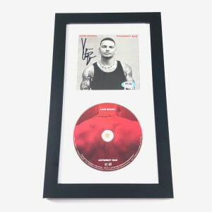 KANE BROWN SIGNED CD COVER FRAMED PSA/DNA DIFFERENT MAN AUTOGRAPHED COLLECTIBLE MEMORABILIA