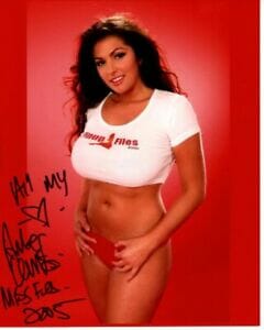 AMBER CAMPISI signed autographed 8x10 SEXY photo