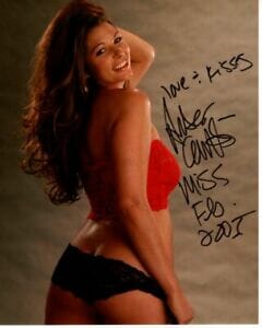 AMBER CAMPISI signed autographed 8x10 SEXY photo