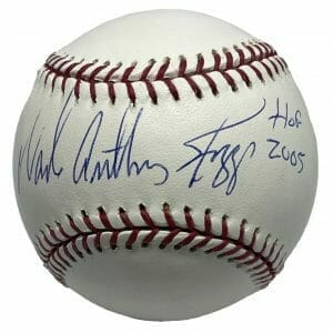 Wade Boggs Signed MLB Baseball AIV AA21980 w/ Full Name & HOF 2005 Inscriptions