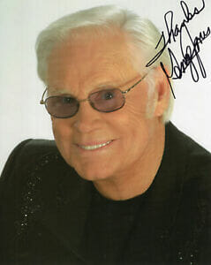 GEORGE JONES HAND SIGNED 8x10 COLOR PHOTO+COA COUNTRY MUSIC LEGEND