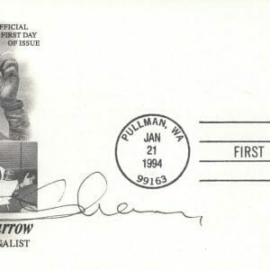 YITZHAK SHAMIR HAND SIGNED FIRST DAY COVER 1994+COA ISRAEL PRIME MINISTER