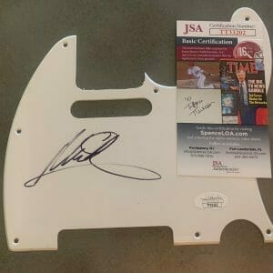 UB40 Ali Campbell Signed Autographed Guitar Pickguard JSA Certified