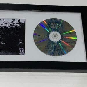WES SCANTLIN SIGNED FRAMED "COME CLEAN" CD PUDDLE OF MUDD JSA COA