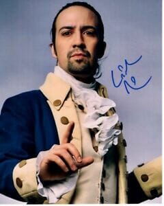 LIN-MANUEL MIRANDA signed autographed 8x10 HAMILTON photo