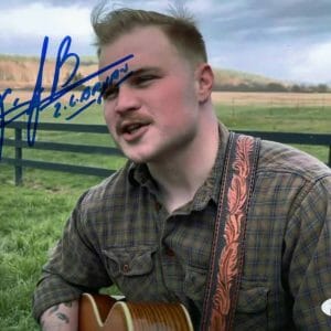 ZACH BRYAN SIGNED AUTOGRAPH 8X10 PHOTO - COUNTRY STAR, AMERICAN HEARTBREAK JSA
