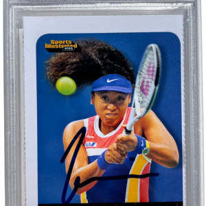 NAOMI OSAKA SIGNED 2020 SI KIDS TENNIS ROOKIE CARD #935 RC AUTO 10 PSA/DNA