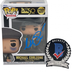 Al Pacino Signed Autograph Michael Corleone Funko Pop The Godfather Beckett COA