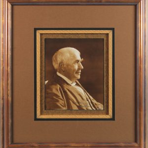 Thomas Edison To N.M. Rice Authentic Signed 8x10 Framed Photo BAS #AB77793