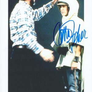 Carrie Fisher Star Wars Return of the Jedi Signed 8x10 Photo BAS #AB77796