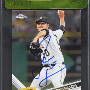 Padres Jameson Taillon Authentic Signed 2017 Topps Chrome #95 Card BAS #11279