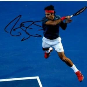 ROGER FEDERER Signed Autographed 8x10 TENNIS Photo