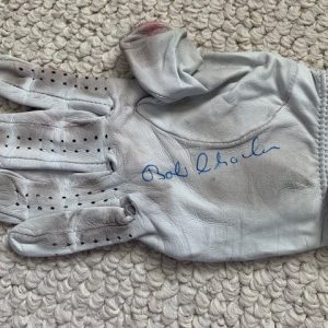 BOB CHARLES HAND SIGNED AND USED TITLEIST GOLF GLOVE 1963 OPEN CHAMP JSA