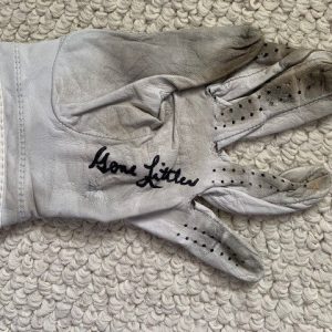 GENE LITTLER HAND SIGNED AND USED GOLF GLOVE 1961 US OPEN CHAMPION JSA