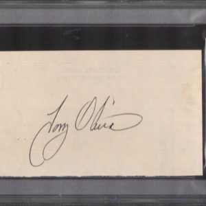TONY OLIVA HAND SIGNED VINTAGE CUT SIGNATURE MINNESOTA TWINS HOF PSA SLABBED