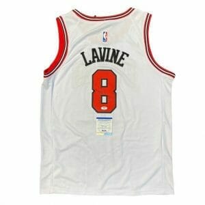 Zach Lavine signed jersey PSA/DNA Chicago Bulls Autographed