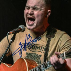 ZACH BRYAN SIGNED AUTOGRAPH 8X10 PHOTO - AMERICAN HEARTBREAK, DEANN W/ JSA COA