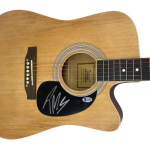 Post Malone Signed Autographed Full Size Acoustic Guitar Beckett COA