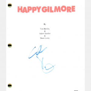 Adam Sandler Signed Autographed Happy Gilmore Movie Script Screenplay ACOA COA