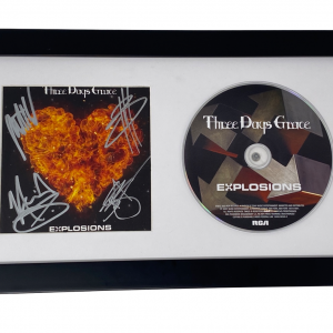 SIGNED - Explosions by Three Days Grace (CD, 2022) 2024 Autographed