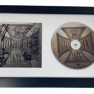 Black Label Society Zakk Wylde Signed Doom Crew Inc Framed CD Display ACOA COA