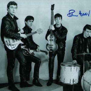 Pete Best The Beatles Signed Autographed 11x14 Photo Drummer Beckett COA