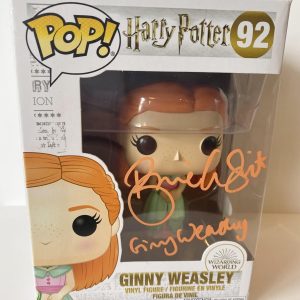 Bonnie Wright "Harry Potter" AUTOGRAPH Signed 'Ginny Weasley' Funko Pop D ACOA