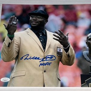 Will Shields signed Kansas City Chiefs 11x14 photo autographed W/ HOF Insc 4 JSA