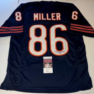 Zach Miller Chicago Bears signed Custom jersey autographed JSA