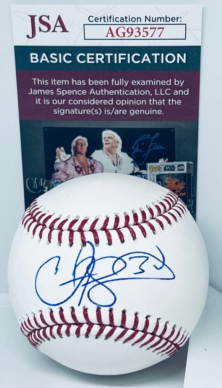 Cliff Floyd Signed Rawlings Minor League Ball Expos Marlins Mets Sox Cubs  Rays