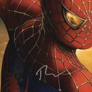 TOBEY MAGUIRE SIGNED 11X14 PHOTO SPIDER-MAN MARVEL AUTOGRAPH BECKETT LOA A