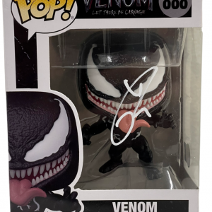 TOM HARDY SIGNED VENOM FUNKO FIGURE 888 AUTHENTIC AUTOGRAPH BECKETT
