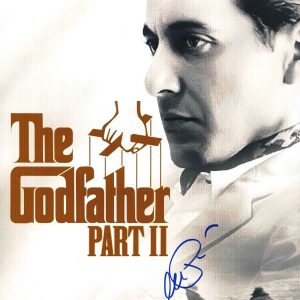 Al Pacino Signed Autograph The Godfather Part II 11x17 Movie Poster Beckett COA