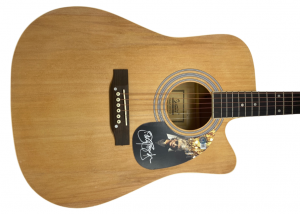 JON BON JOVI SIGNED AUTOGRAPHED FULL SIZE ACOUSTIC GUITAR BON JOVI BECKETT COA COLLECTIBLE MEMORABILIA