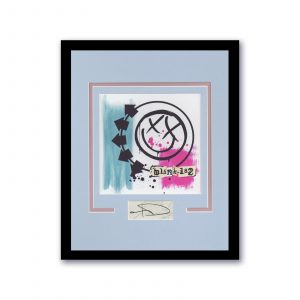Tom DeLonge "blink-182" AUTOGRAPH Signed Custom Framed 11x14 Matted Display ACOA