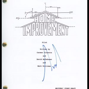 Tim Allen "Home Improvement" AUTOGRAPH Signed Complete Pilot Episode Script ACOA