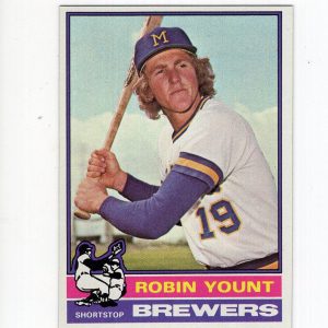 ROBIN YOUNT 1976 TOPPS BASEBALL CARD AMAZING CONDITION+SHARP CORNERS