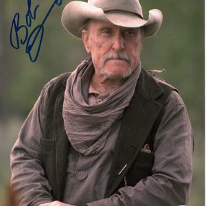 ROBERT DUVALL HAND SIGNED 8x10 COLOR PHOTO AMAZING POSE OPEN RANGE JSA