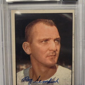 1961 TOPPS RAY SEMPROCH #174 SENATORS AUTHENTIC AUTO CERTIFIED BECKETT 10 CARD