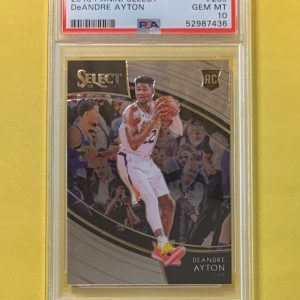 2018 PANINI SELECT DEANDRE AYTON COURTSIDE #209 PSA GEM MT 10 SUNS ROOKIE