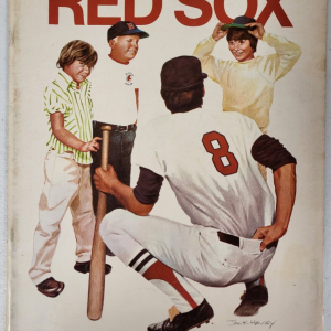 VINTAGE 1972 BOSTON RED SOX BASEBALL YEARBOOK YAZ ON COVER RARE
