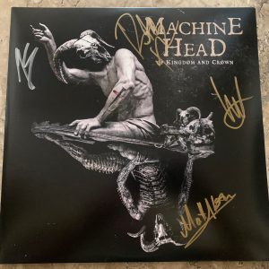 Machine Head Kingdom Crown ZIA Exclusive 1 of 500 Signed LP PSA BAS Guaranteed