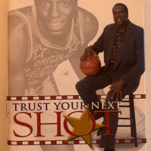 TRUST YOUR NEXT SHOT Meadowlark Lemon SIGNED Harlem Globetrotters PSA GUARANTEED